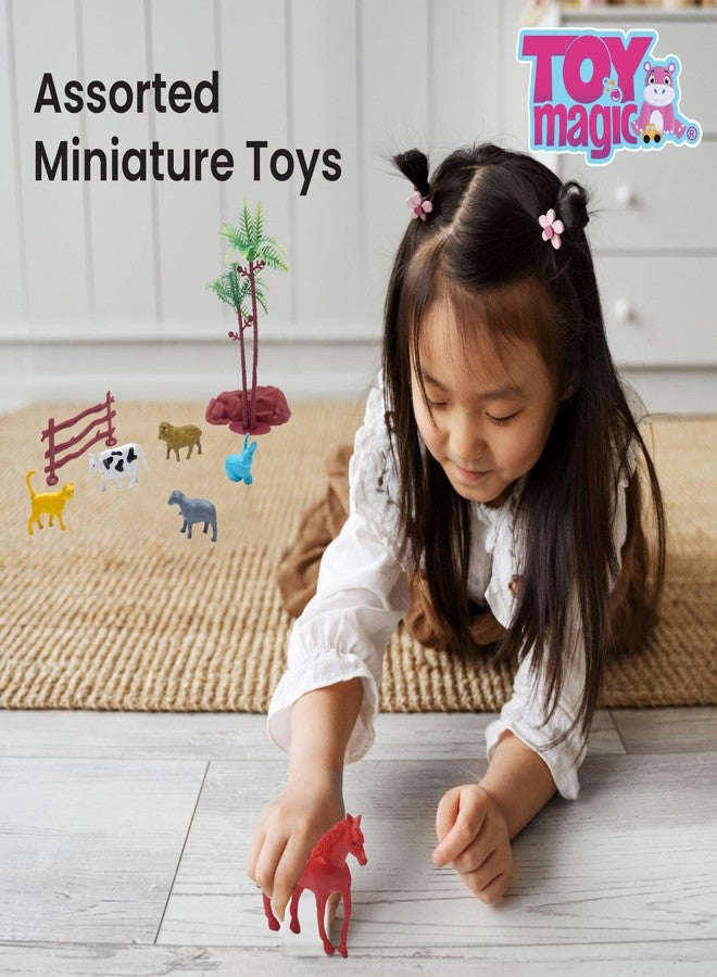 ToyMagic Animal Set 58Pcs | Includes 50 Realistic Animal Figurines and Accessories | Perfect for Educational Play and Imaginative Adventures | Ideal for Kids Aged 3 and Above - Image 2